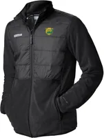 Columbia Men's Baylor Bears Black Basin Butte Full Zip Jacket