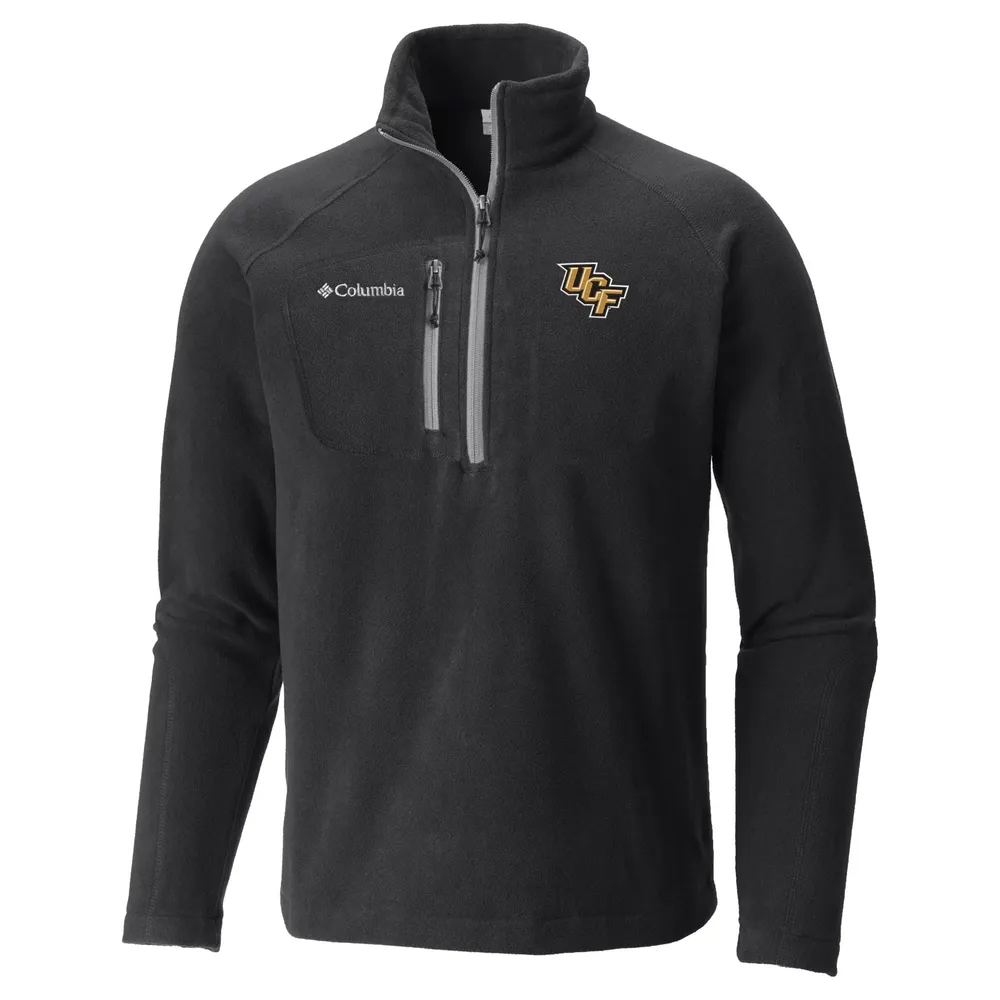 Columbia Men's UCF Knights Black Fast Trek 1/4 Zip Jacket