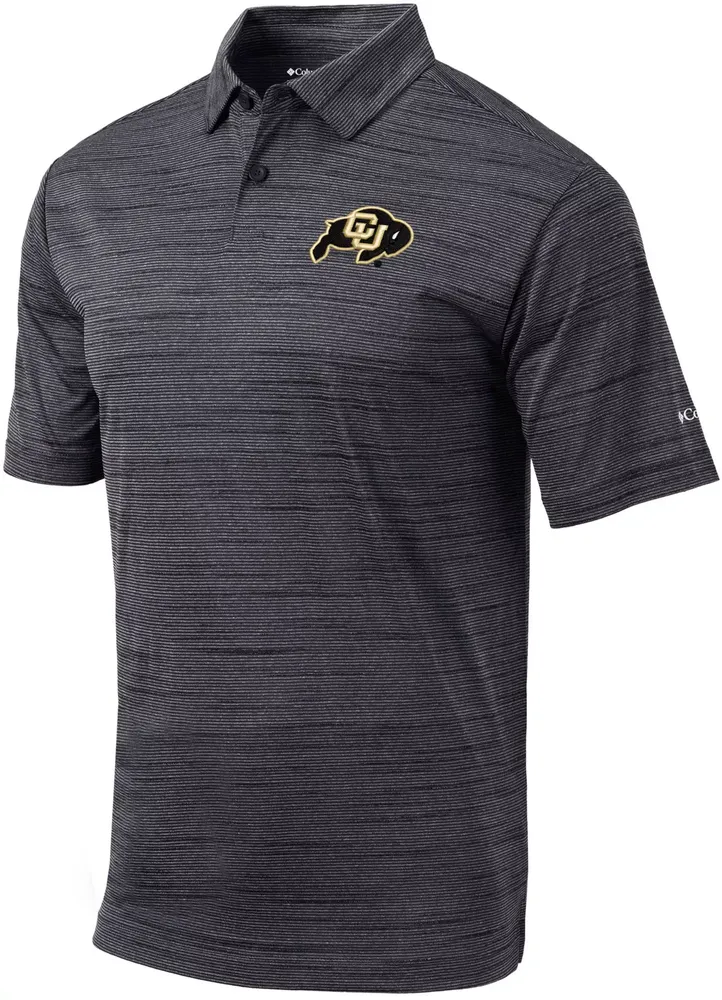 Columbia Men's Colorado Buffaloes Black Set Polo