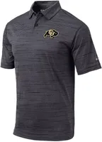 Columbia Men's Colorado Buffaloes Black Set Polo