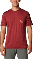 Columbia Men's Florida State Seminoles Garnet Tech Trail Pocket T-Shirt