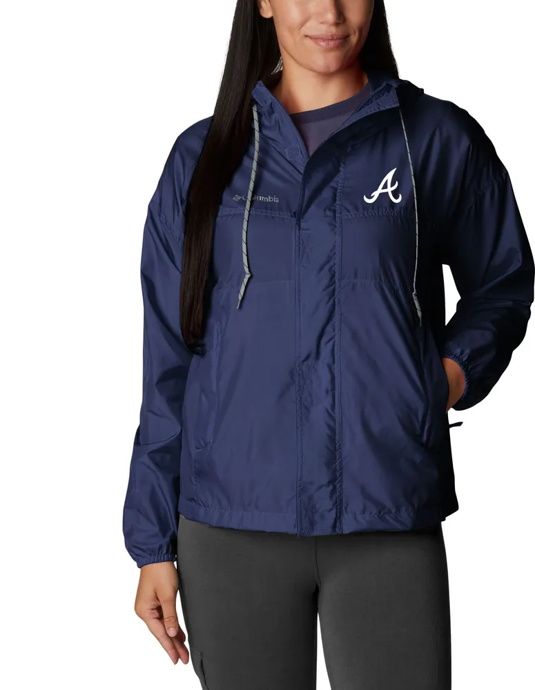 Columbia Women's Atlanta Braves Flash Challenger Windbreaker Jacket