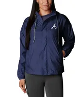 Columbia Women's Atlanta Braves Flash Challenger Windbreaker Jacket