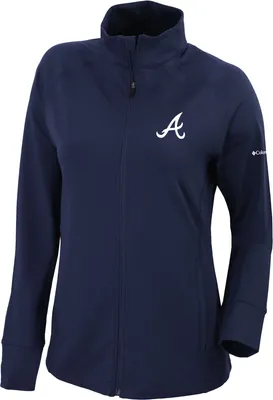 Columbia Women's Atlanta Braves Omni-Wick Greenkeeper Full-Zip Jacket