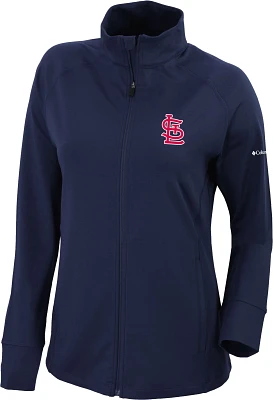 Columbia Women's St. Louis Cardinals Omni-Wick Greenkeeper Full-Zip Jacket