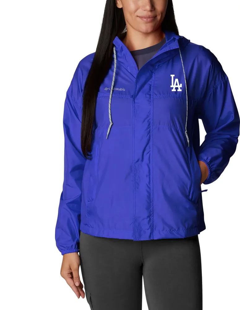 Columbia Women's Los Angeles Dodgers Flash Challenger Windbreaker Jacket