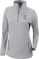 Columbia Women's Seattle Mariners Omni-Wick Outward Nine 1/4 Zip Pullover