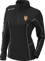 Columbia Women's New York Mets Omni-Wick Shotgun 1/4 Zip Pullover