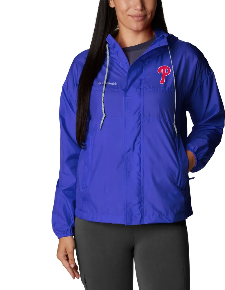 Columbia Women's Philadelphia Phillies Flash Challenger Windbreaker Jacket