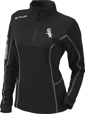 Columbia Women's Chicago White Sox Omni-Wick Shotgun 1/4 Zip Pullover