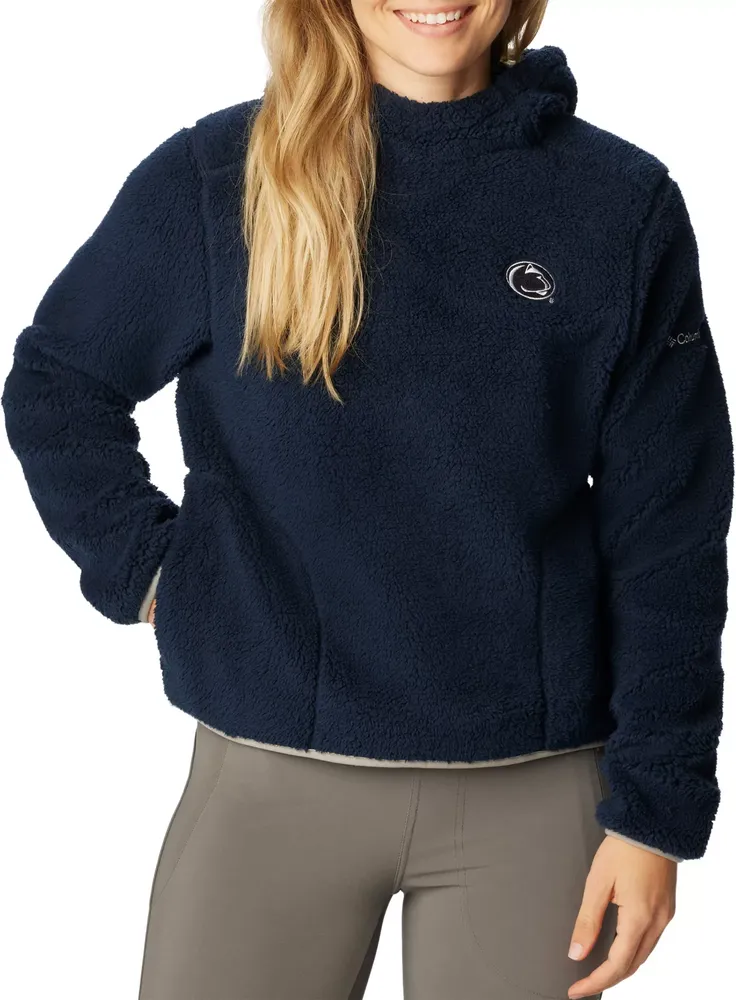 Columbia Women's Penn State Nittany Lions Blue West Bend Fleece Pullover Hoodie