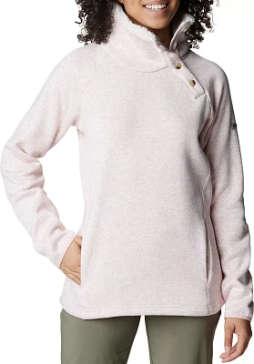 Columbia Women's Sweater Weather Sherpa Hybrid Pull Over