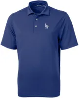 Cutter & Buck Men's Los Angeles Dodgers Virtue Eco Pique Polo