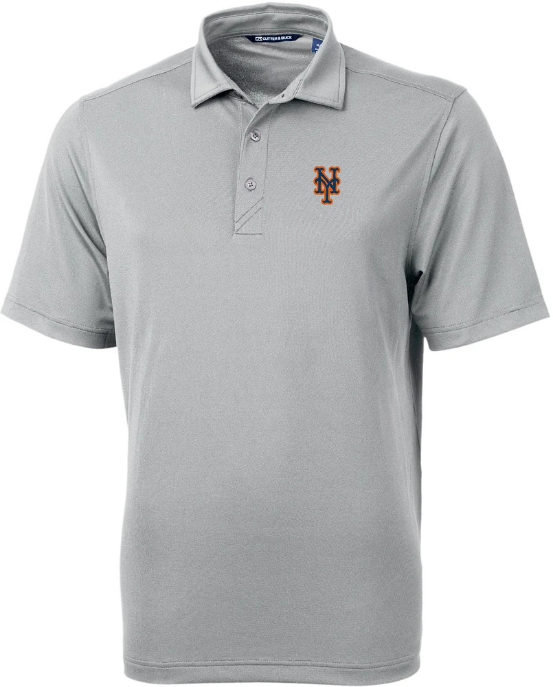 Cutter & Buck Men's New York Mets Polished Virtue Eco Pique Polo