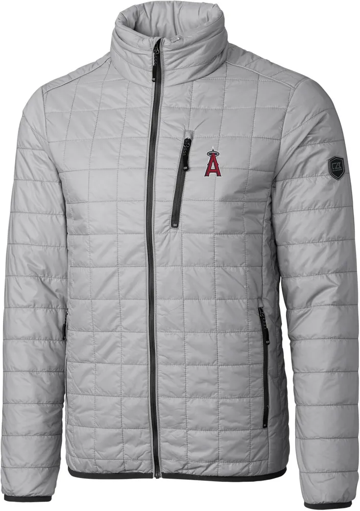 Cutter & Buck Men's Los Angeles Angels Eco Insulated Full Zip Puffer Jacket