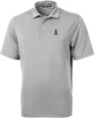 Cutter & Buck Men's Los Angeles Angels Polished Virtue Eco Pique Polo