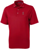 Cutter & Buck Men's Los Angeles Angels Virtue Eco Pique Polo