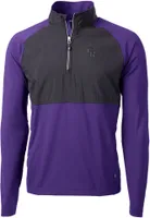 Cutter & Buck Men's Colorado Rockies Eco Knit Stretch 1/4 Zip Pullover