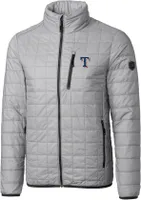 Cutter & Buck Men's Texas Rangers Polished PrimaLoft® Eco Insulated Puffer Jacket