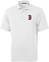 Cutter & Buck Men's Boston Red Sox Virtue Eco Pique Polo