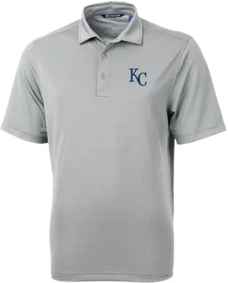 Cutter & Buck Men's Kansas City Royals Polished Virtue Eco Pique Polo