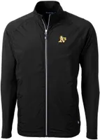 Cutter & Buck Men's Oakland Athletics Eco Knit Hybrid Jacket