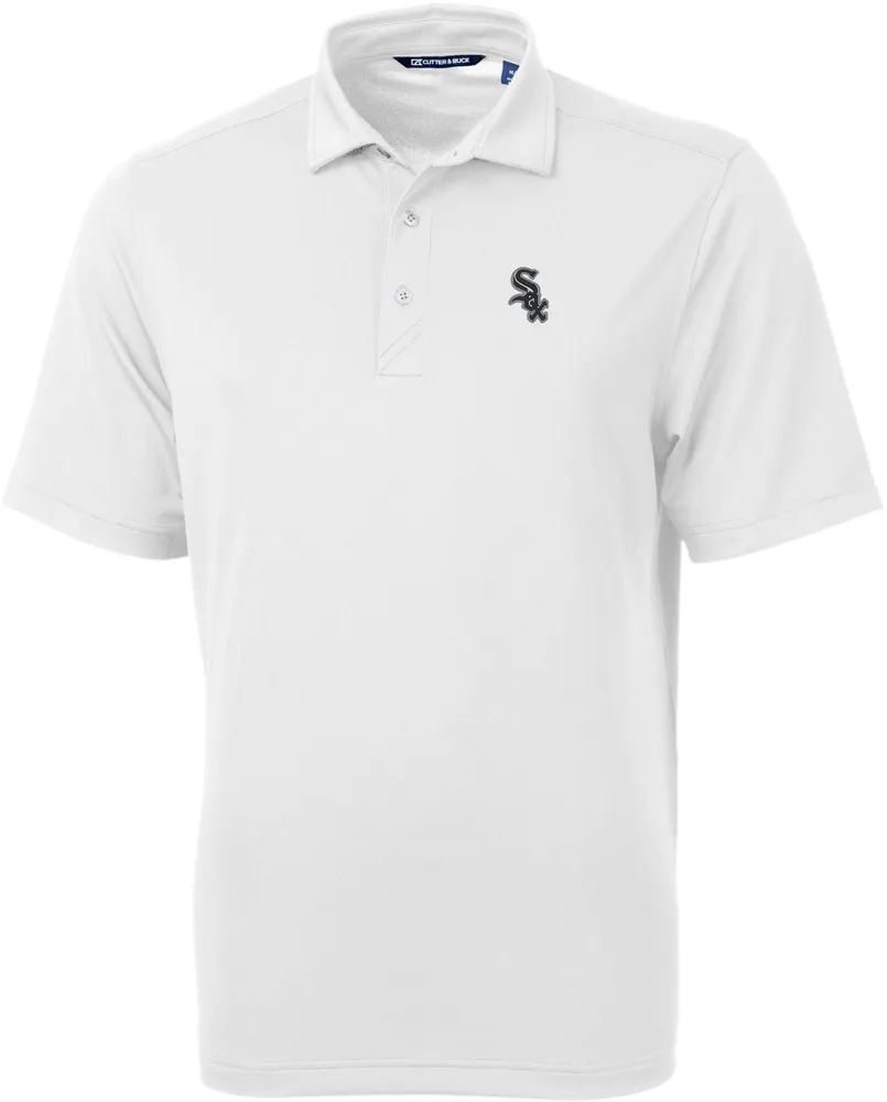 Cutter & Buck Men's Chicago White Sox Virtue Eco Pique Polo