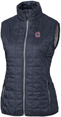 Cutter & Buck Women's Chicago Cubs Eco Insulated Full Zip Vest