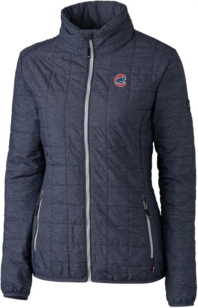 Cutter & Buck Women's Chicago Cubs Eco Insulated Full Zip Puffer Jacket