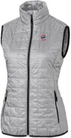 Cutter & Buck Women's  Chicago Cubs Polished Eco Insulated Full Zip Vest