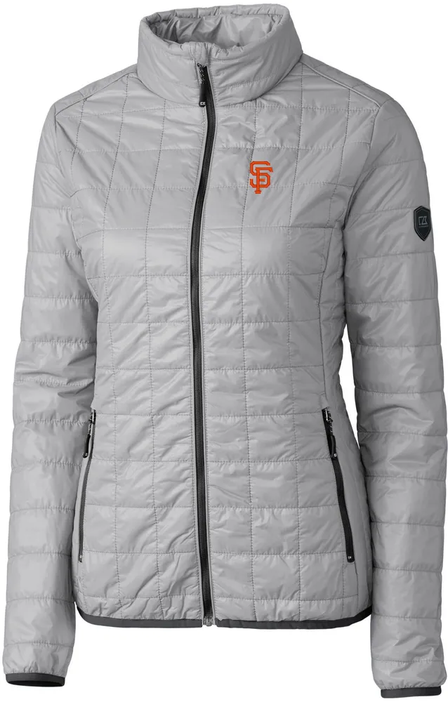 Cutter & Buck Women's San Francisco Giants Polished PrimaLoft® Eco Insulated Full Zip Puffer Jacket