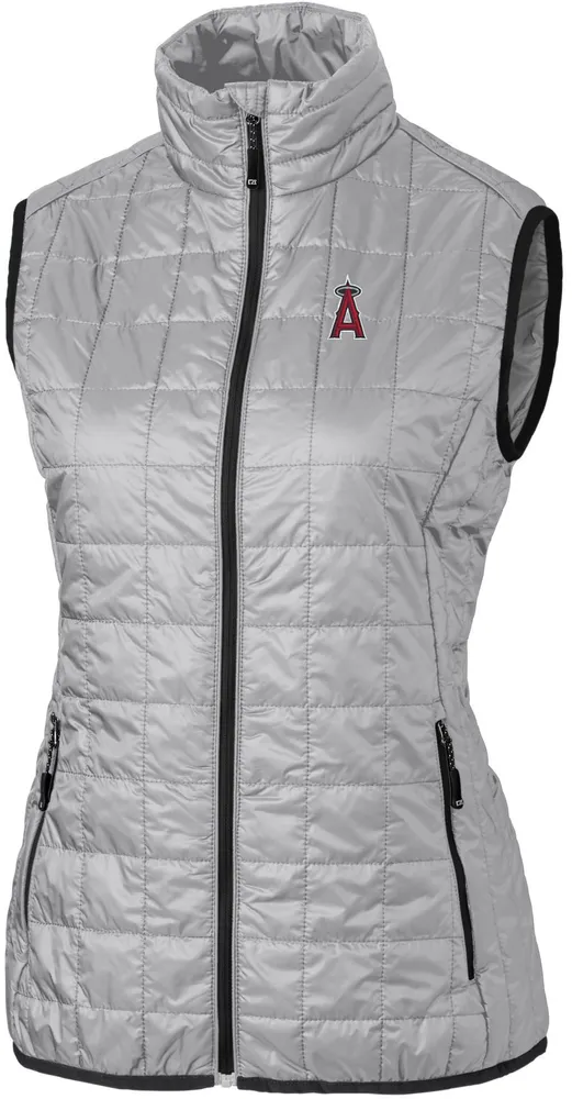 Cutter & Buck Women's  Los Angeles Angels Polished Eco Insulated Full Zip Vest