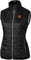 Cutter & Buck Women's Baltimore Orioles Eco Insulated Full Zip Vest