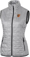 Cutter & Buck Women's  Baltimore Orioles Polished Eco Insulated Full Zip Vest