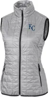 Cutter & Buck Women's  Kansas City Royals Polished Eco Insulated Full Zip Vest