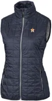 Cutter & Buck Women's Houston Astros Eco Insulated Full Zip Vest