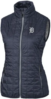 Cutter & Buck Women's Detroit Tigers Eco Insulated Full Zip Vest