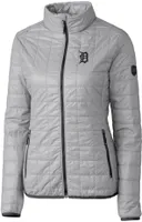 Cutter & Buck Women's Detroit Tigers Eco Insulated Full Zip Puffer Jacket