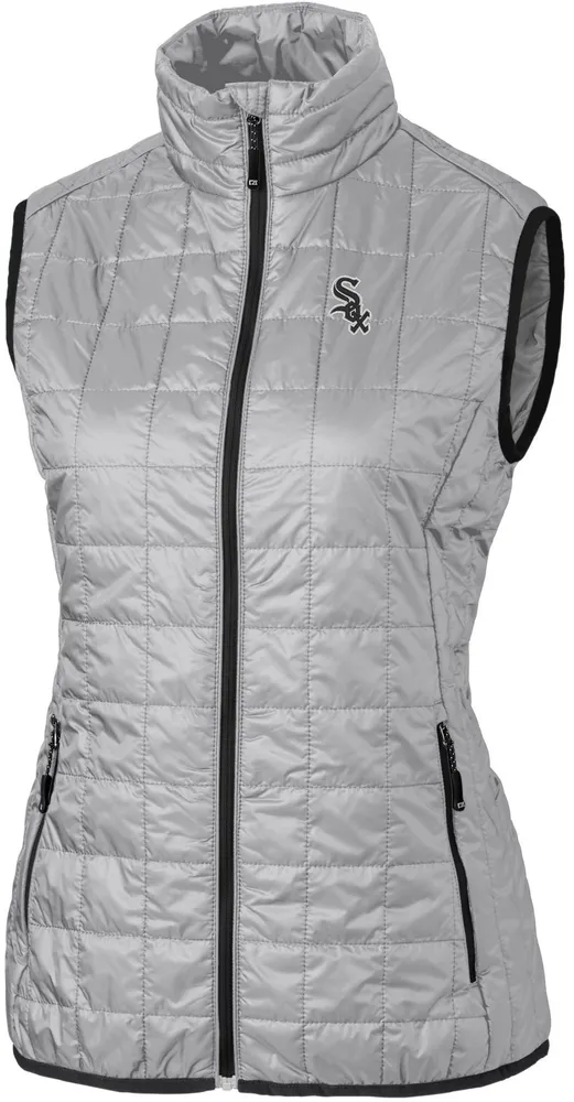 Cutter & Buck Women's  Chicago White Sox Polished Eco Insulated Full Zip Vest