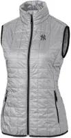 Cutter & Buck Women's  New York Yankees Polished Eco Insulated Full Zip Vest