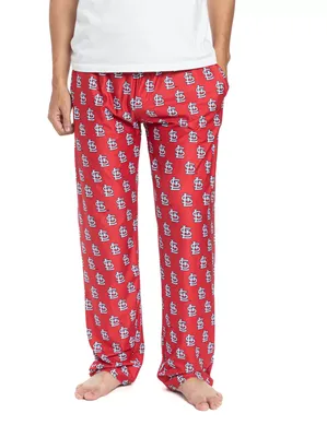 College Concepts Men's St. Louis Cardinals Red All Over Print Pants