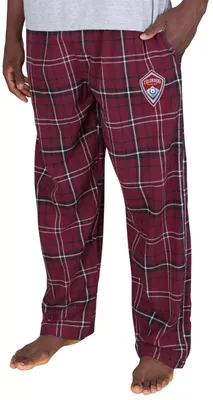 Concepts Sport Men's Colorado Rapids Flannel Maroon Pajama Pants