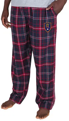 Concepts Sport Men's Real Salt Lake Flannel Navy Pajama Pants
