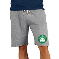 College Concepts Men's Boston Celtics Grey Mainstream Shorts