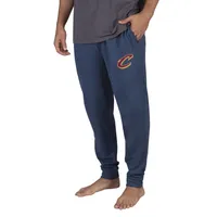 College Concepts Men's Cleveland Cavaliers Navy Cuffed Mainstream Pants