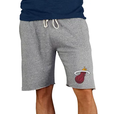 College Concepts Men's Miami Heat Grey Mainstream Shorts