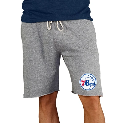 College Concepts Men's Philadelphia 76ers Grey Mainstream Shorts