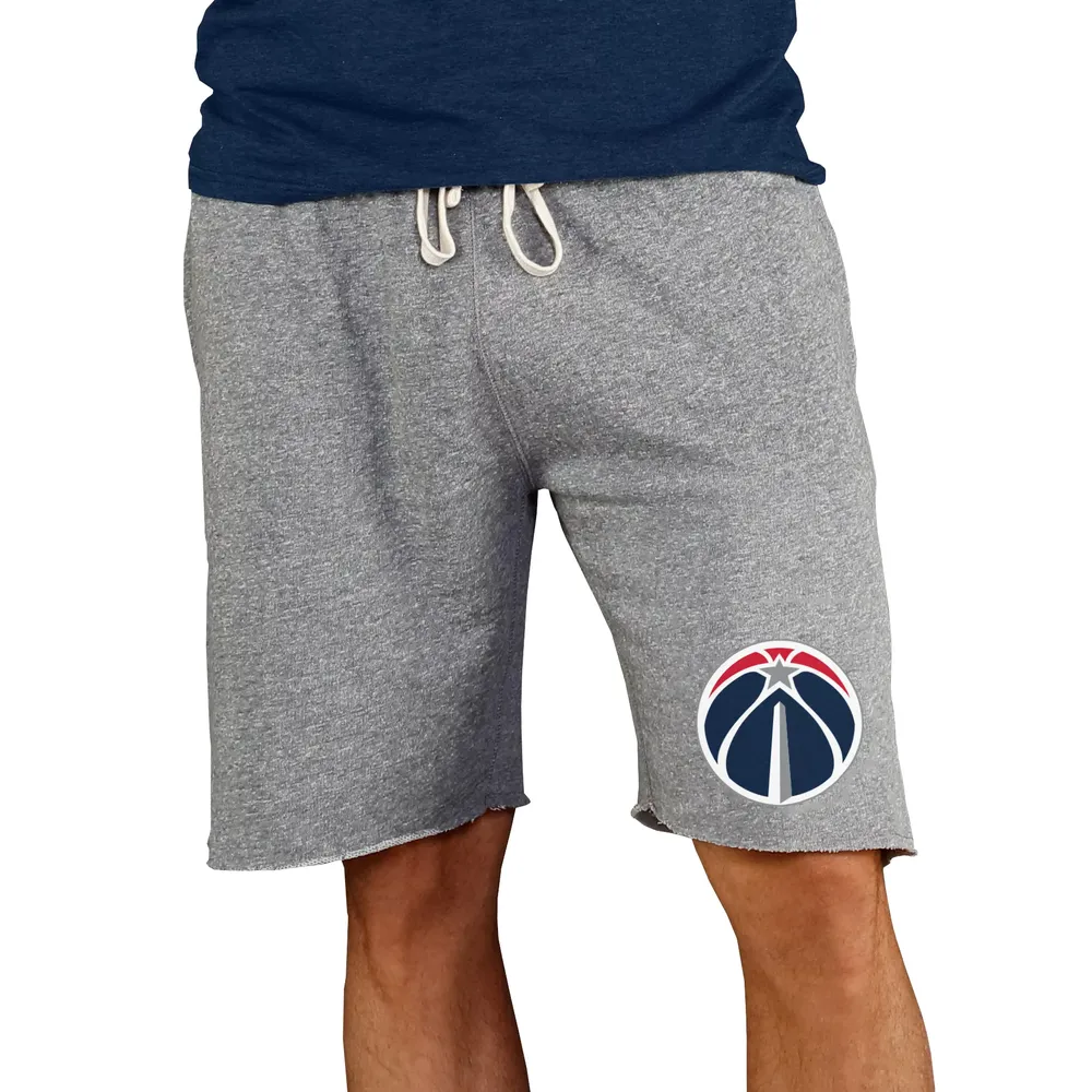 College Concepts Men's Washington Wizards Grey Mainstream Shorts