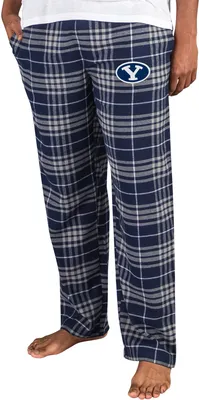 College Concepts Men's BYU Cougars Blue Concord Flannel Pants