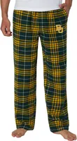 College Concepts Men's Baylor Bears Green Concord Flannel Pants